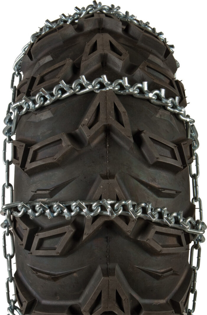 Mad Dog ATV V-Bar Tire Chains (Sold in Pairs) – Bungee Tensioner Optional