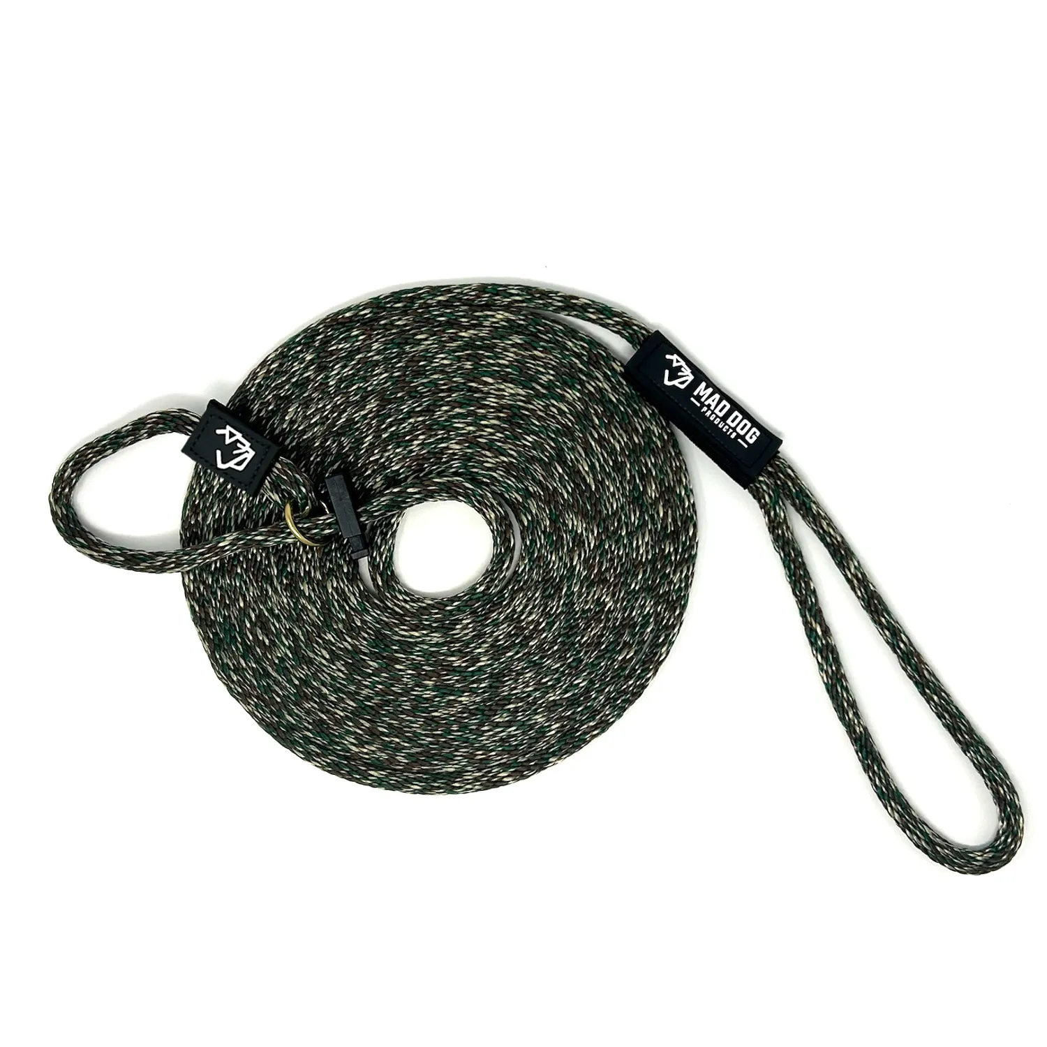 Solid Braid Slip Long Training Leash | Mad Dog Products