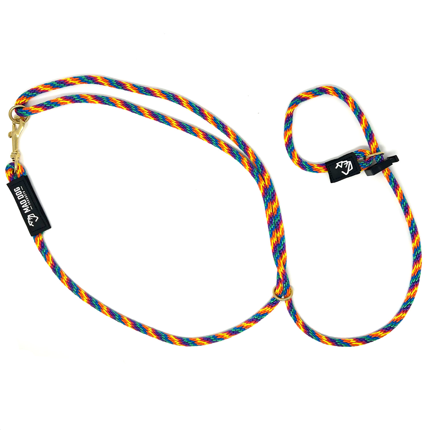 Hands Free Slip Leash – Solid Braid