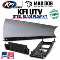 Complete UTV Plow Kits with 2500lb Winch | Made in USA