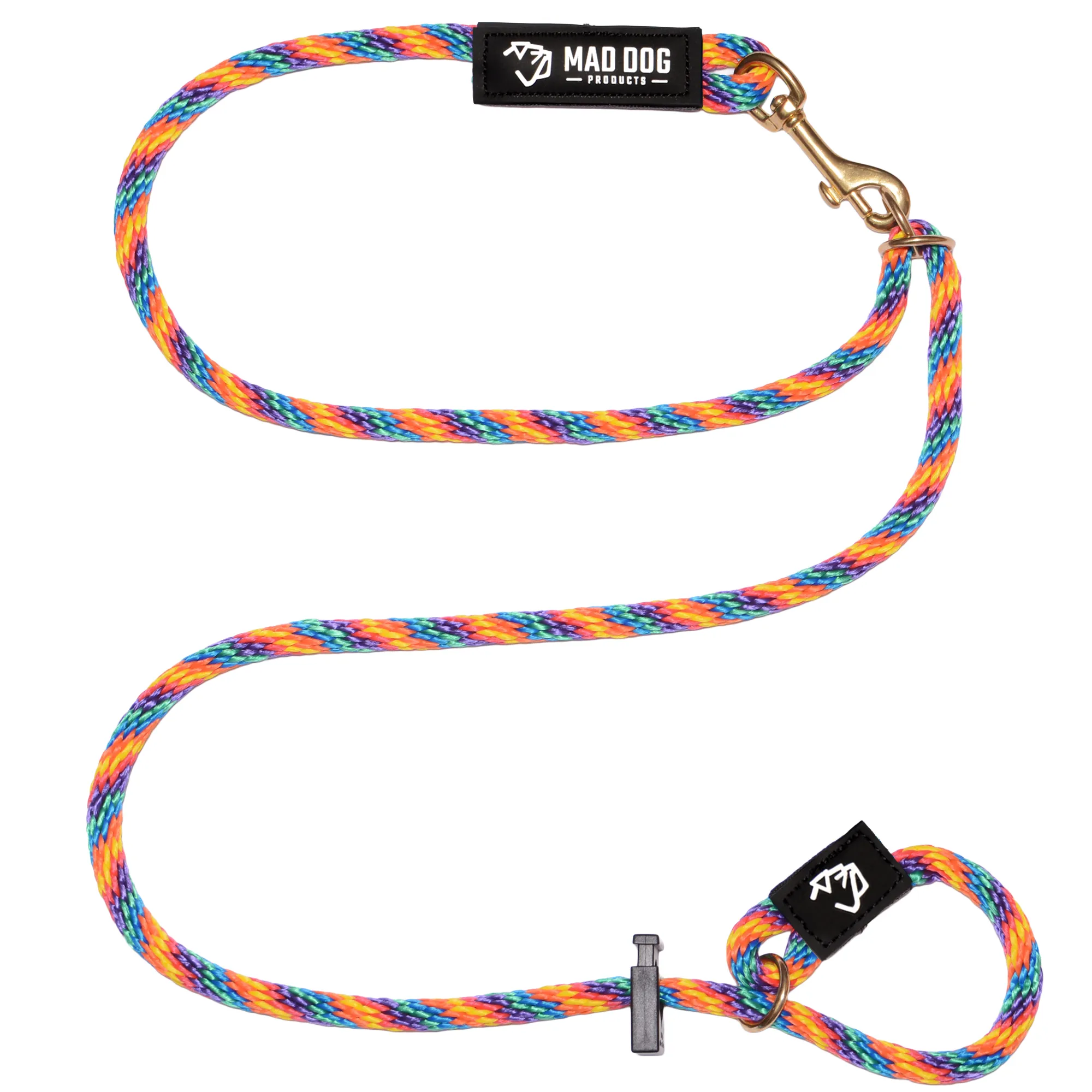Hands-Free Solid Braid Slip Leash | Mad Dog Products